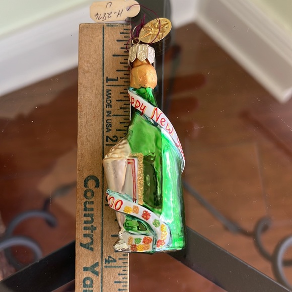 🎉HP🎉 Retired Christopher Radko "2000 Cheers" Gem - Picture 9 of 12